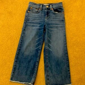 Levi girls jeans size 8 wide leg